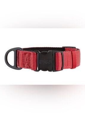 Kong Red Woven Nylon Dog Collar XL